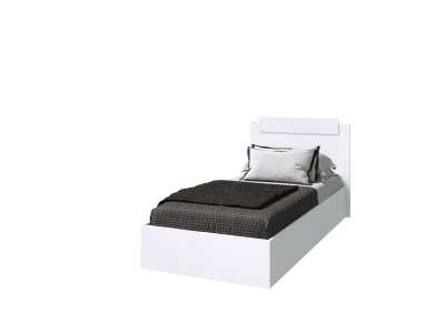 Кровать Эра 0.9 (Белый)
