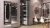 Гладильная доска Смарт купе с зеркалом (Венге)