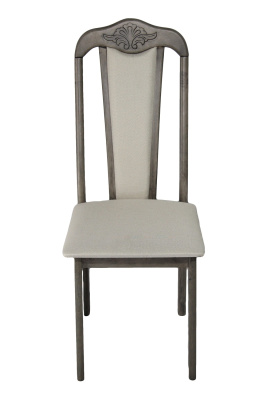 Стул обеденный Hv-25 (Светло-серый/Ткань бежевый)