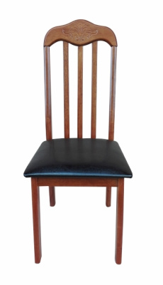 Стул обеденный Hv-23 (Antique cherry/Кожзам темно-коричневый)