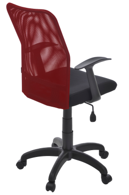 Кресло Гермес (Черный/Красный)